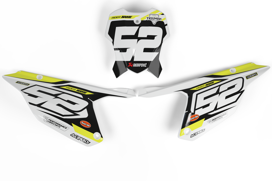 Triumph Number Plates