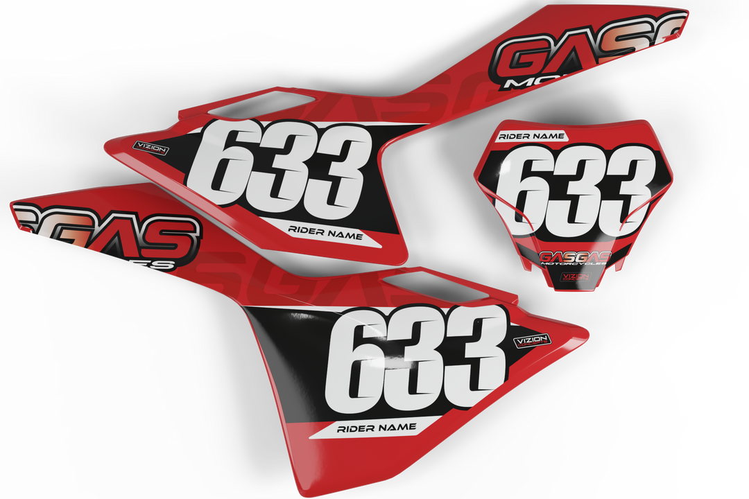 GasGas Number Plates
