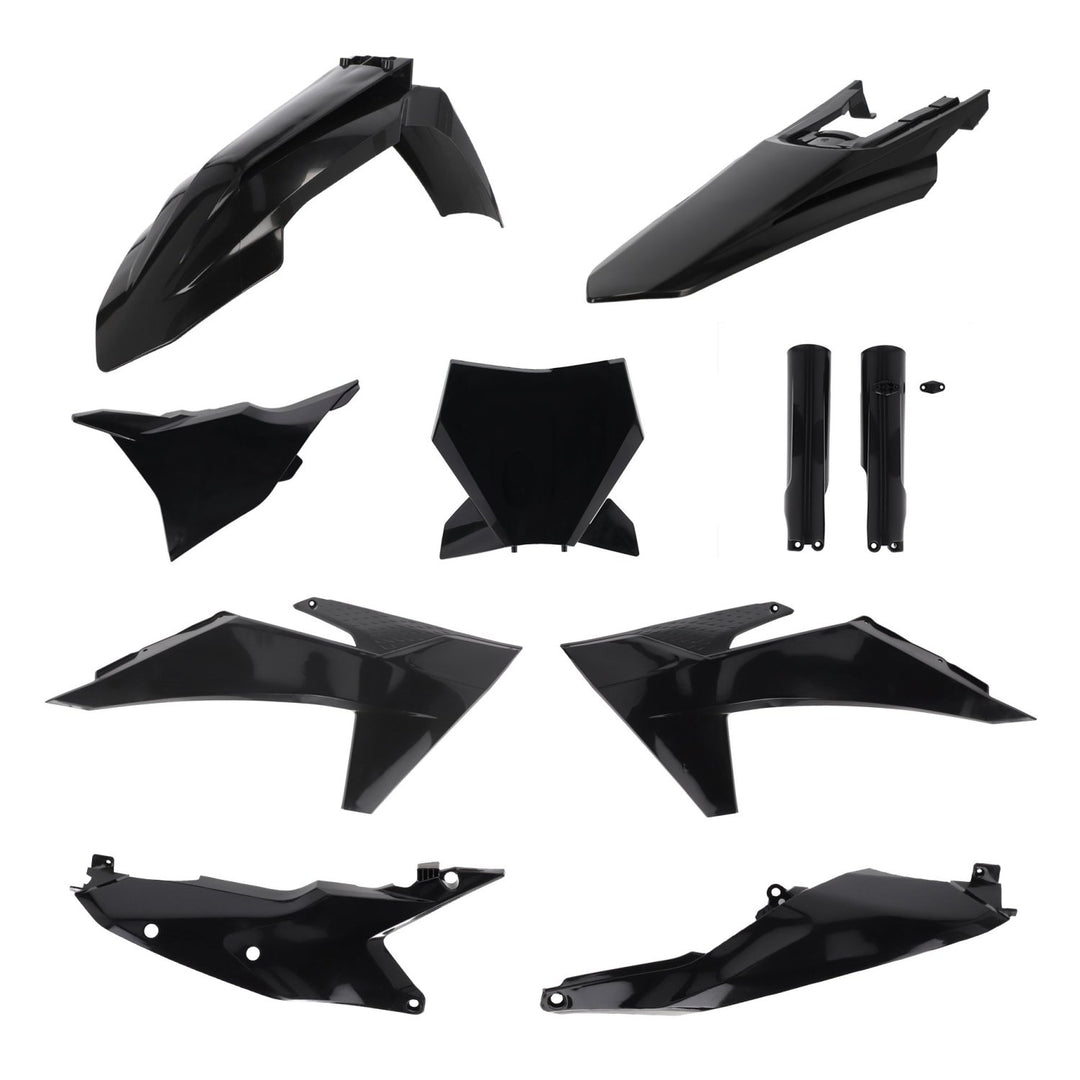 ACERBIS PLASTIC KIT KTM SX SXF 23-24 BLACK