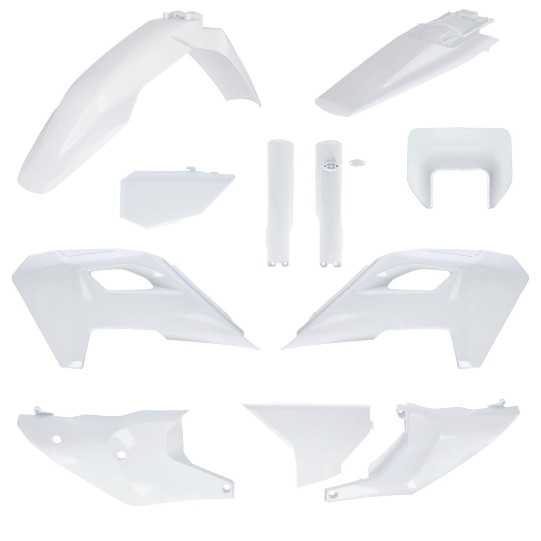 ACERBIS PLASTIC KIT HUSQVARNA TE FE 24-25 WHITE