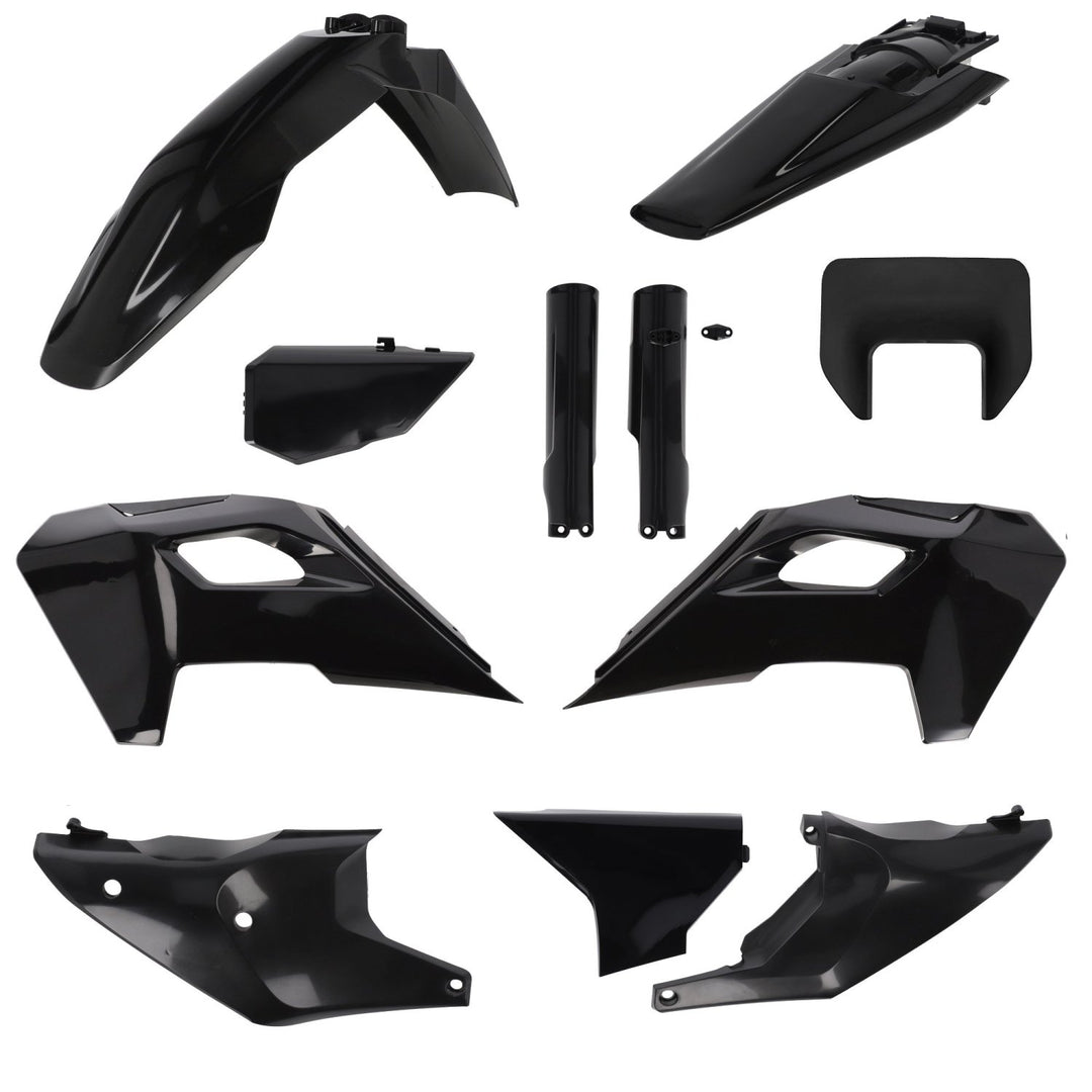 ACERBIS PLASTIC KIT HUSQVARNA TE FE 24-25 BLACK
