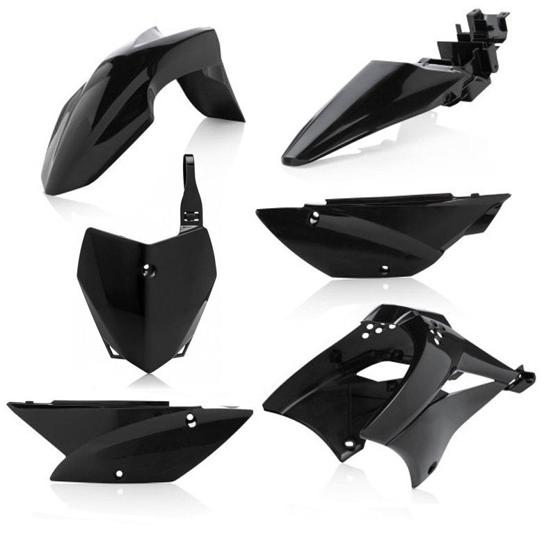 ACERBIS PLASTIC KIT KAWASAKI FULL KLX 110 10-25 BLACK