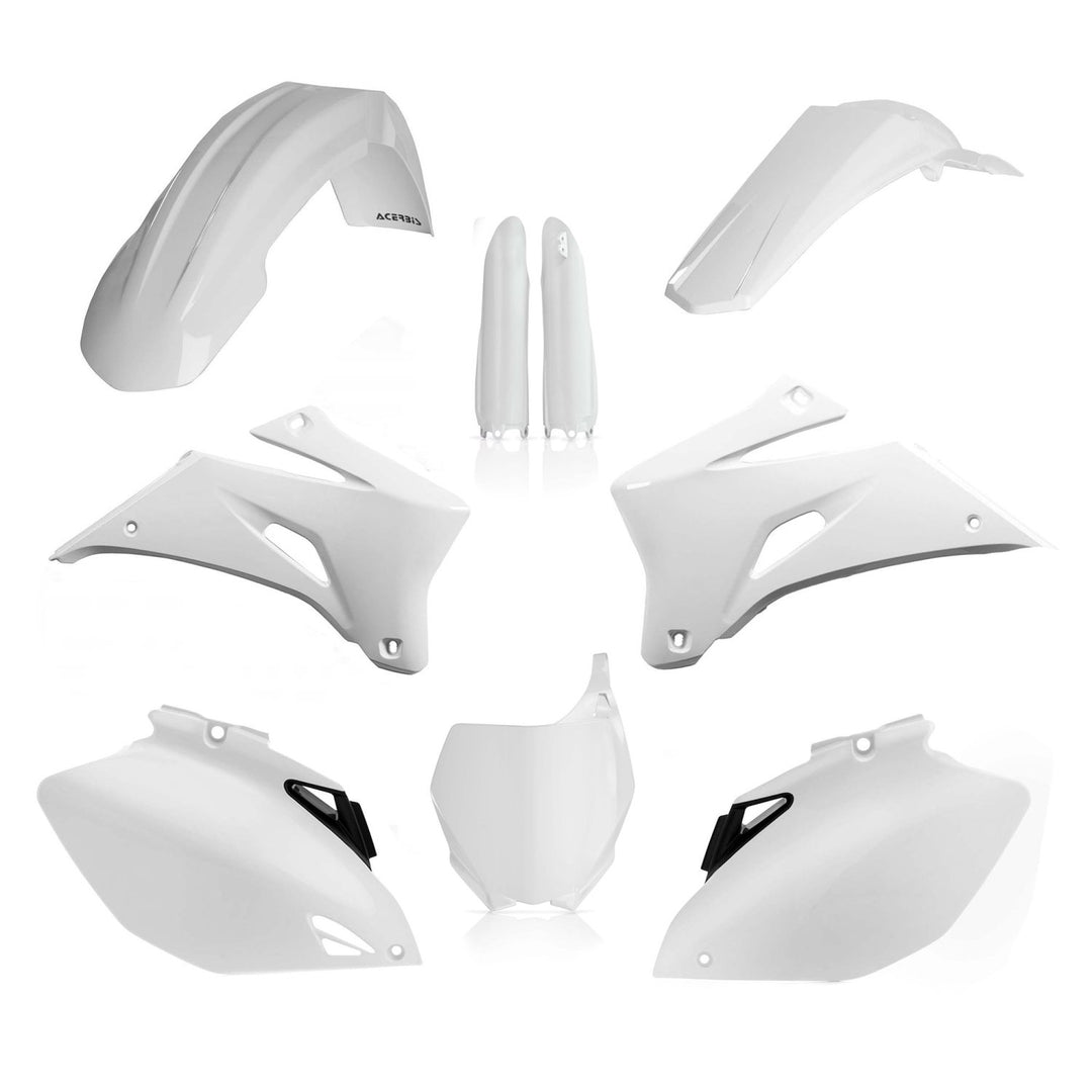 ACERBIS PLASTIC KIT FULL YAMAHA YZF 250 450 08-09 WHITE