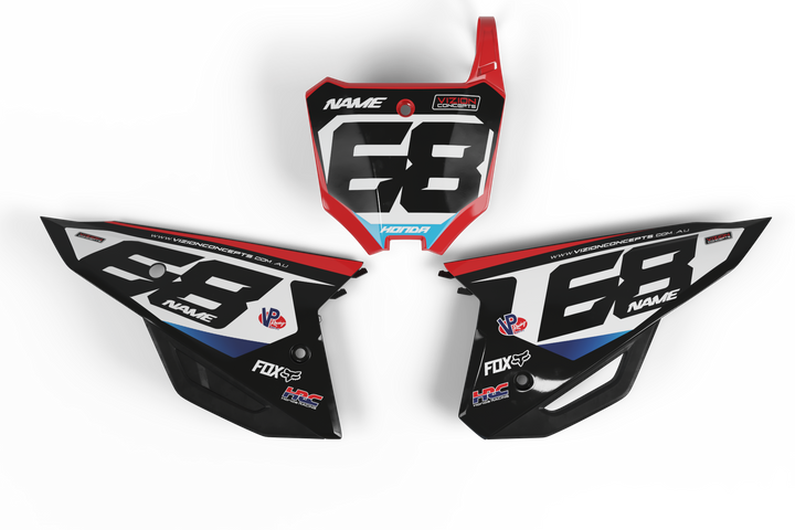 Honda CRF 'Surge' Number Plates
