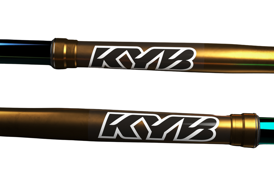 MX Fork Wraps KYB - Black and White