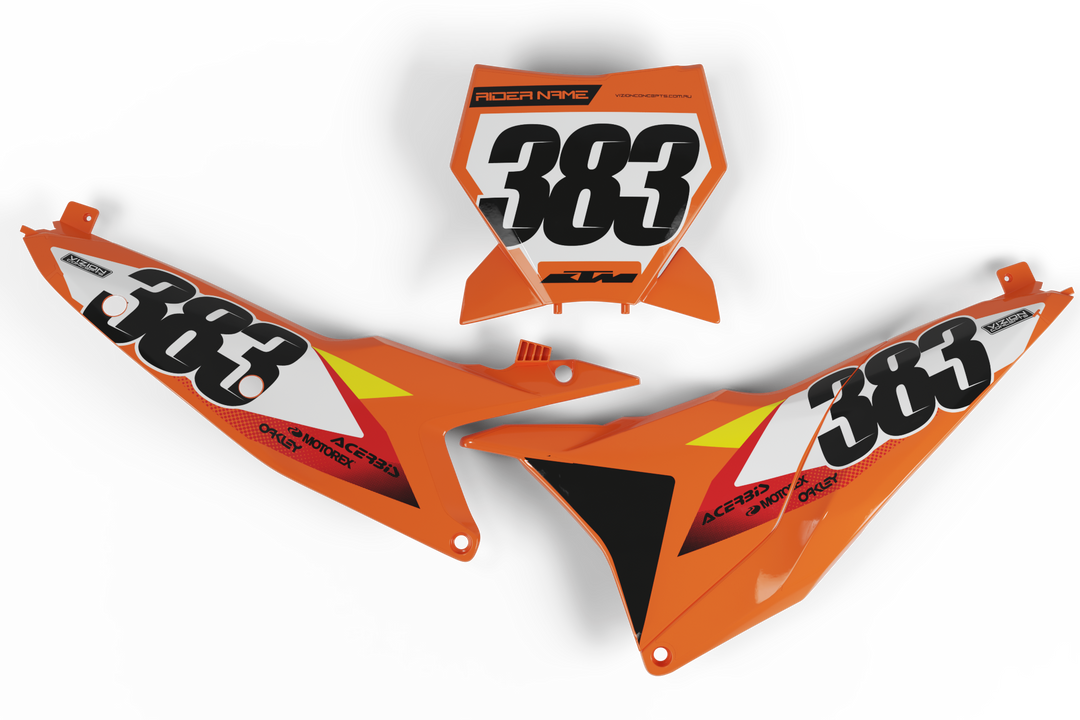 KTM 'Flagship' Number Plates