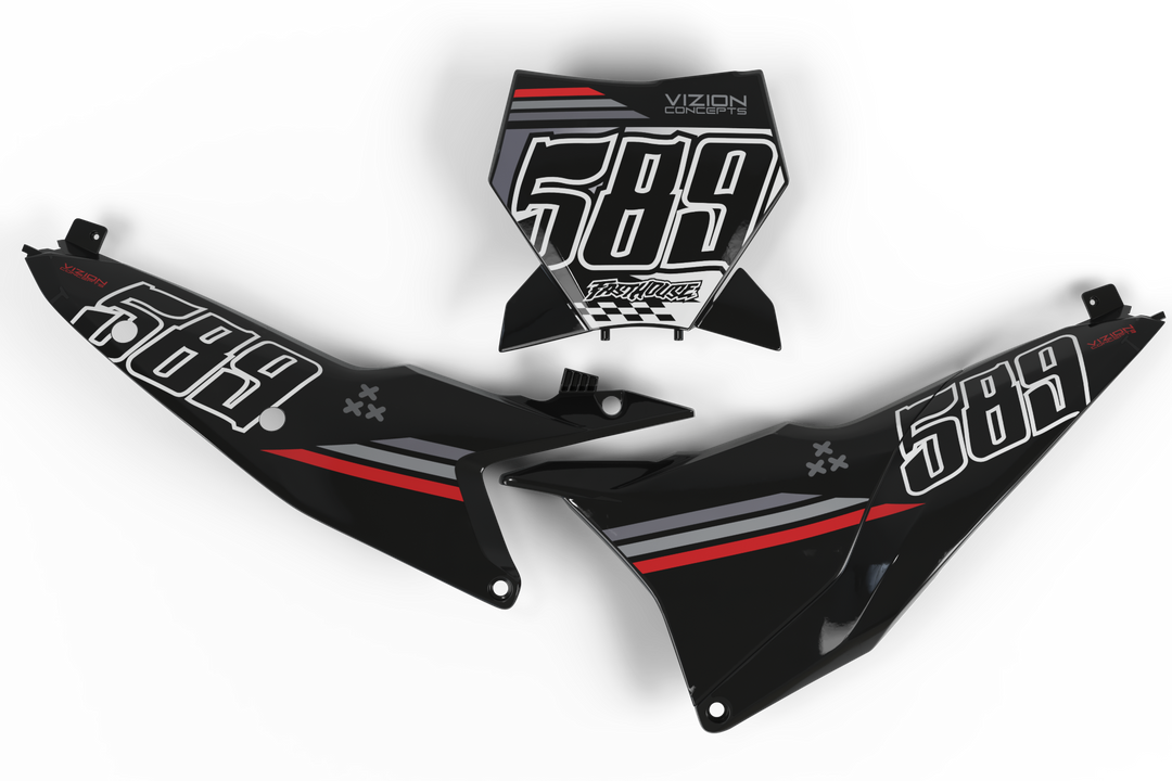 KTM 'Gas Beer' Number Plates