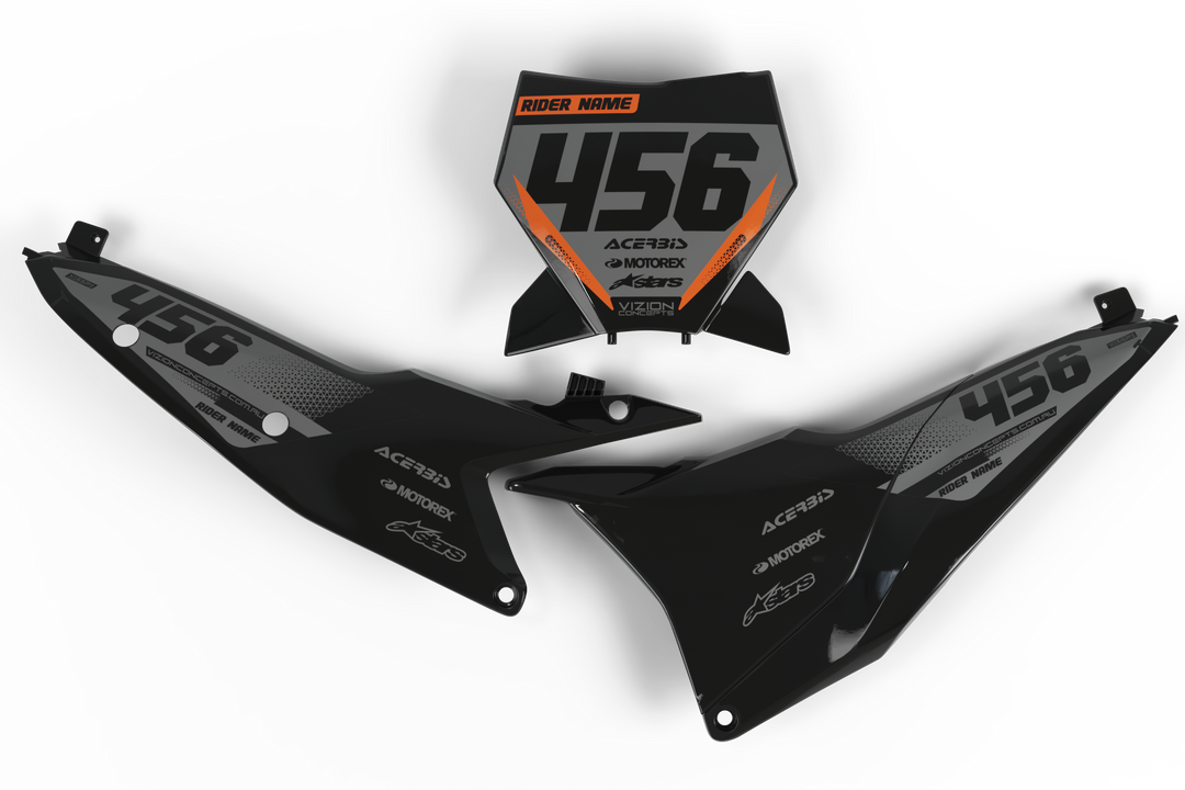 KTM 'Verge' Number Plates