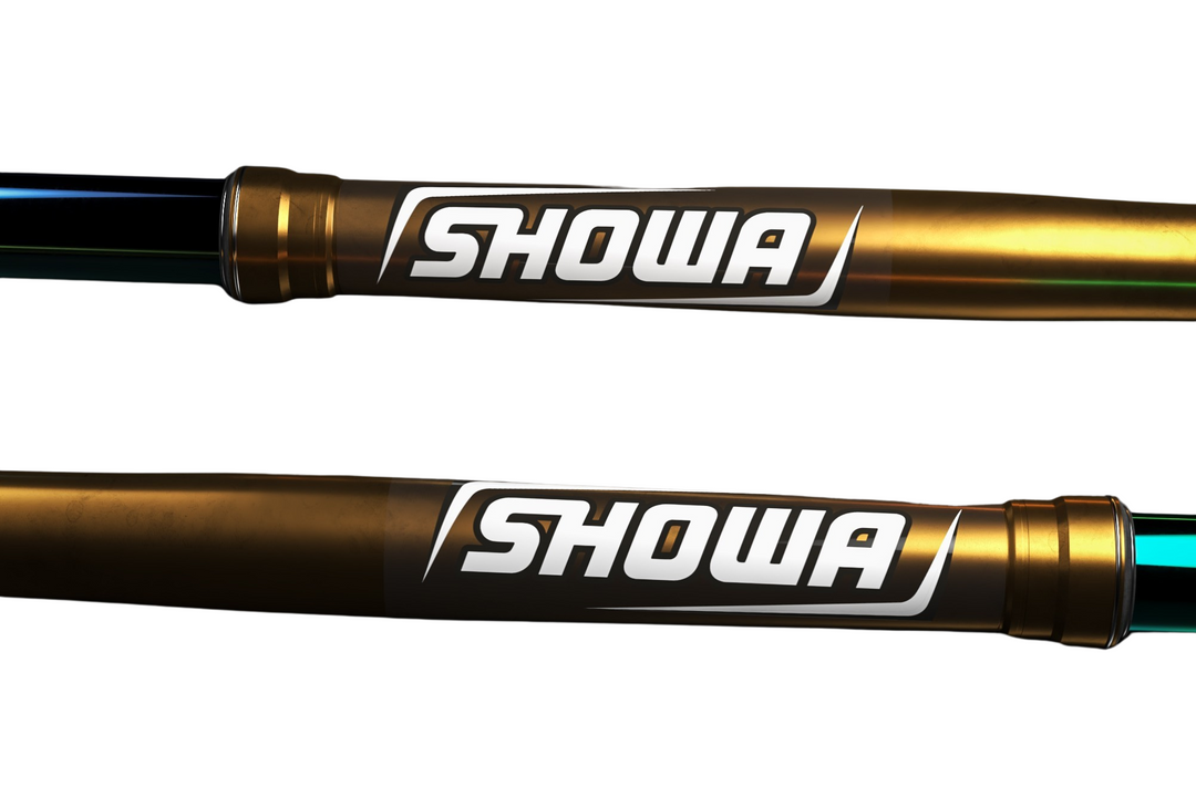 MX Fork Wraps Showa - White and Black