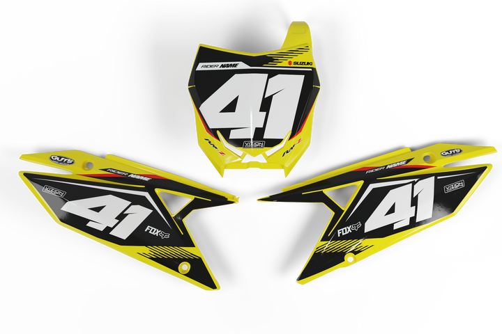 Suzuki 'Fury' Number Plates