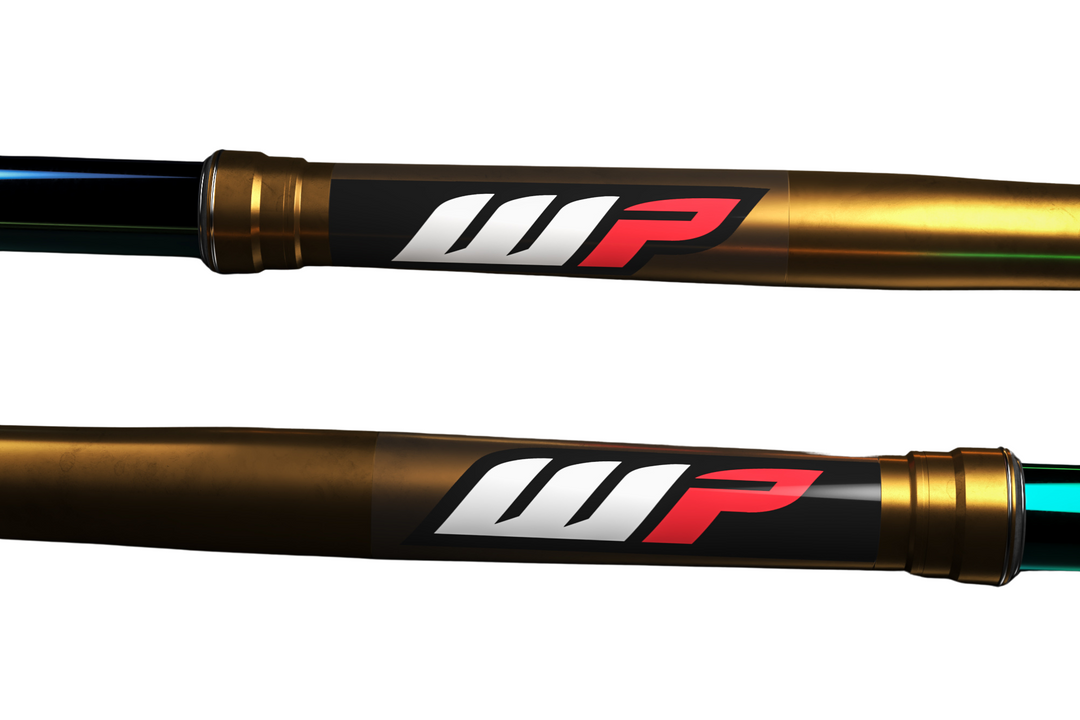 MX Fork Wraps WP Factory Style - Black, White and Red