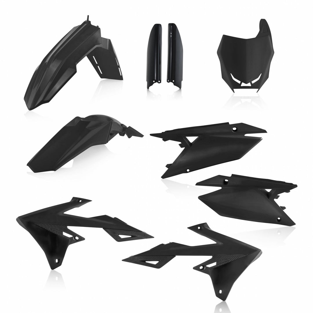 ACERBIS PLASTIC KIT RMZ 250 19-25 450 18-25 BLACK