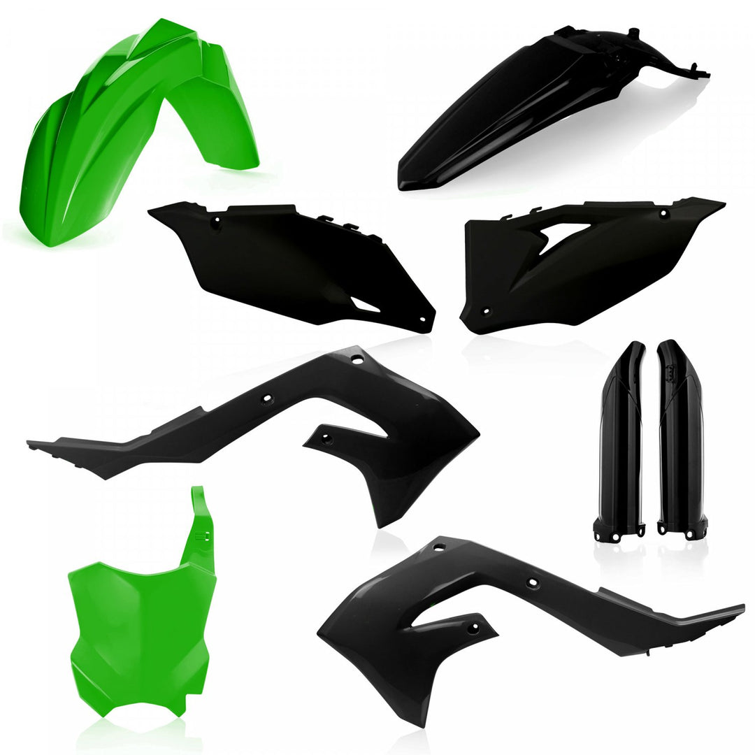 ACERBIS PLASTIC KIT KXF 250 21-24 450 19-23 GREEN BLACK