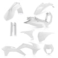 ACERBIS PLASTIC KIT KTM EXC EXCF 14-15 WHITE