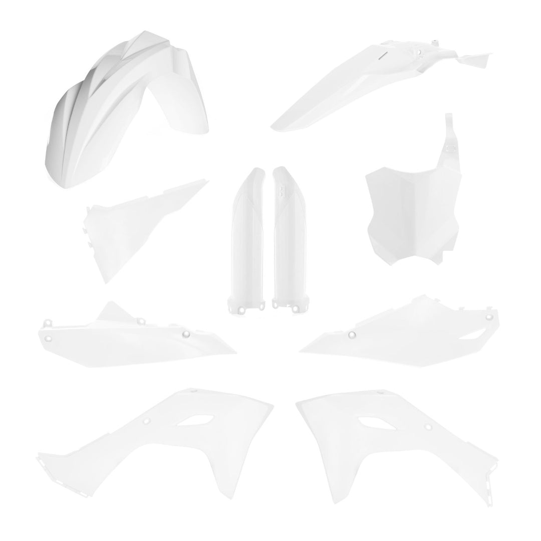 ACERBIS PLASTIC KIT KAWASAKI KXF 250 25-26 450 24-26 WHITE