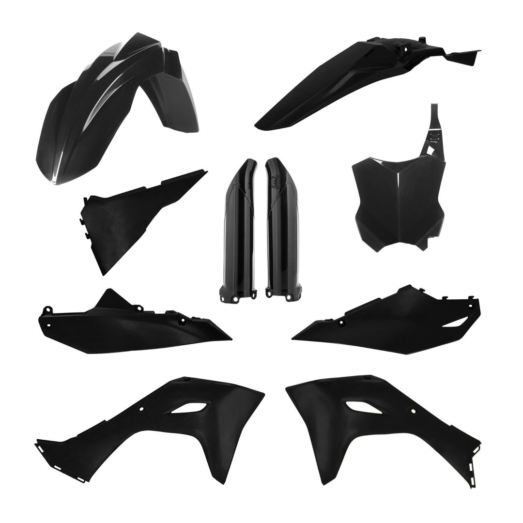ACERBIS PLASTIC KIT KAWASAKI KXF 250 25-26 450 24-26 BLACK