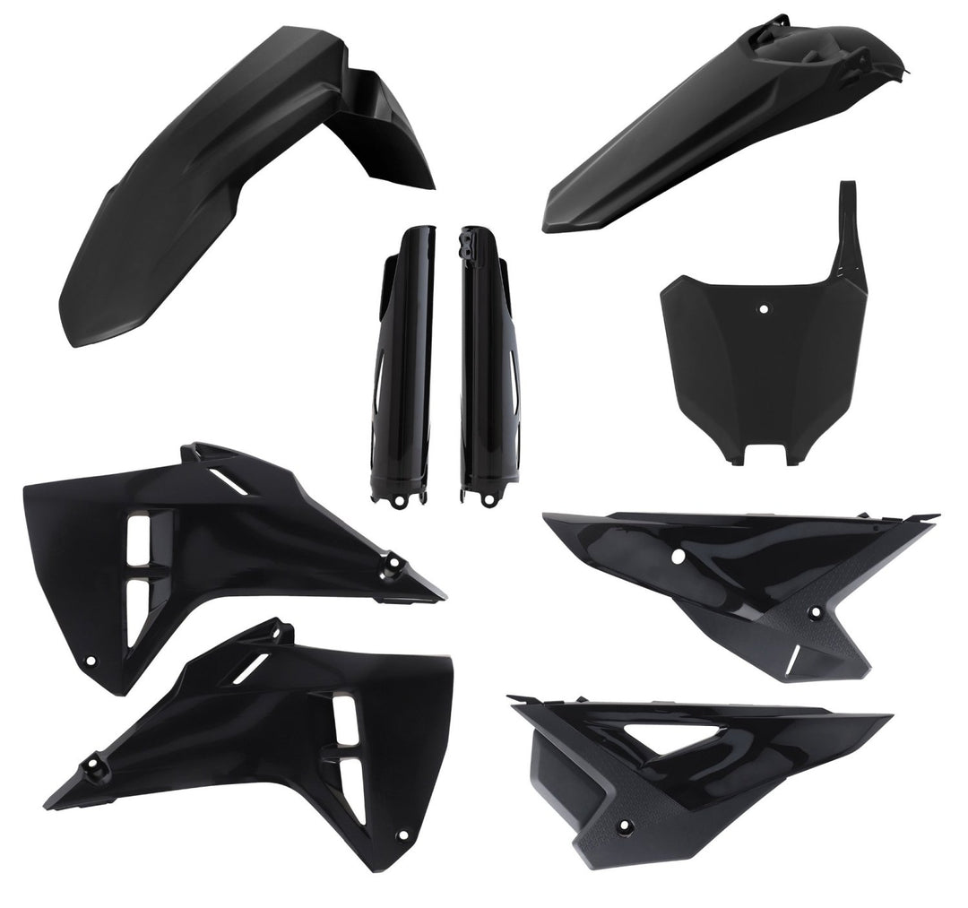 ACERBIS PLASTIC KIT HONDA CRF 250R 25-27 450R 25-26 BLACK