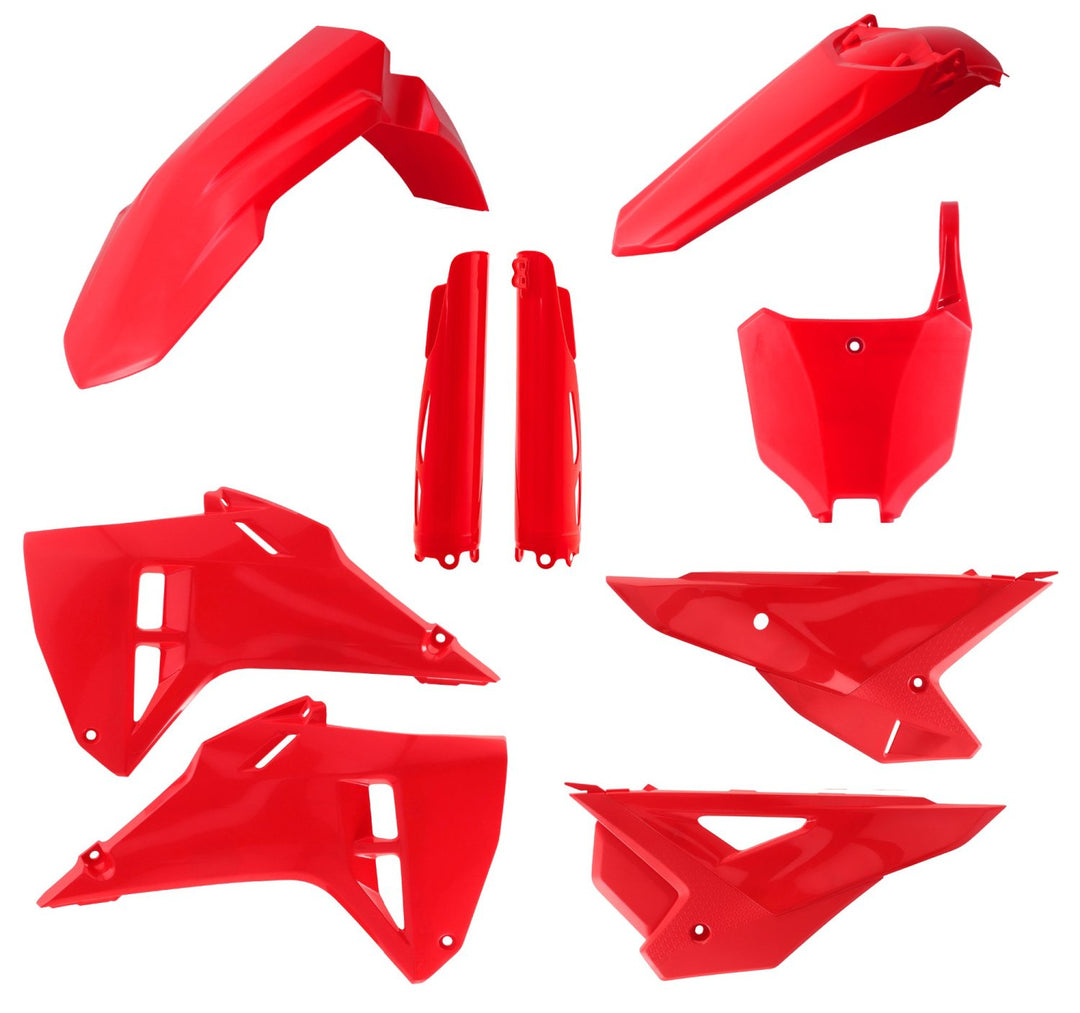 ACERBIS PLASTIC KIT HONDA CRF 250R 25-27 450R 25-26 RED