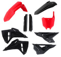 ACERBIS PLASTIC KIT HONDA CRF 250 450 25 RED/BLACK
