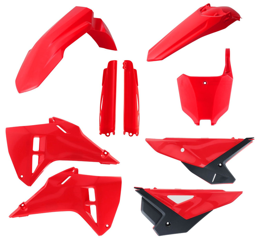 ACERBIS PLASTIC KIT HONDA CRF 250R  25-27 450R 25-26 RED ORIGINAL