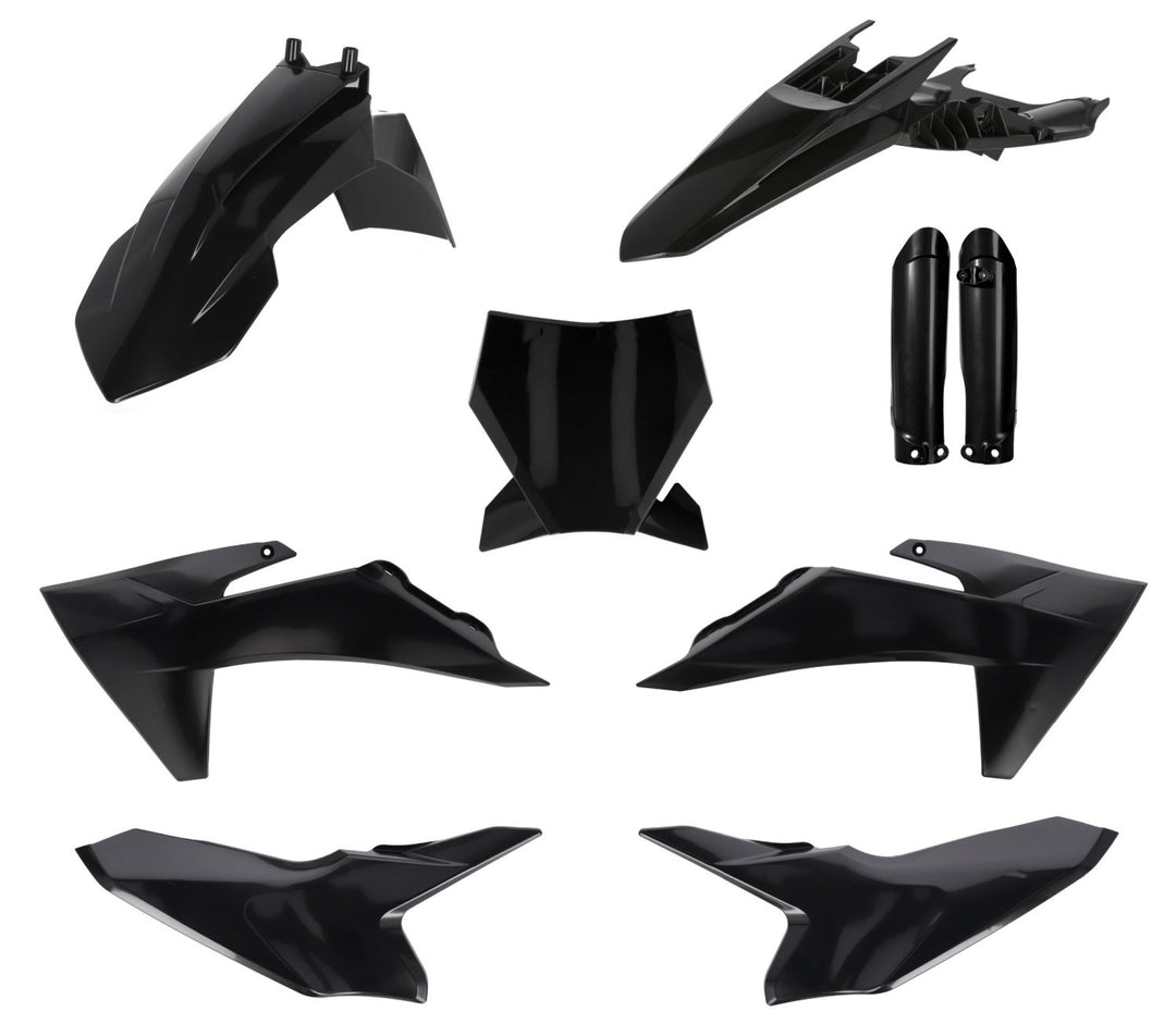 ACERBIS PLASTIC KIT KTM SX50 24-27 BLACK
