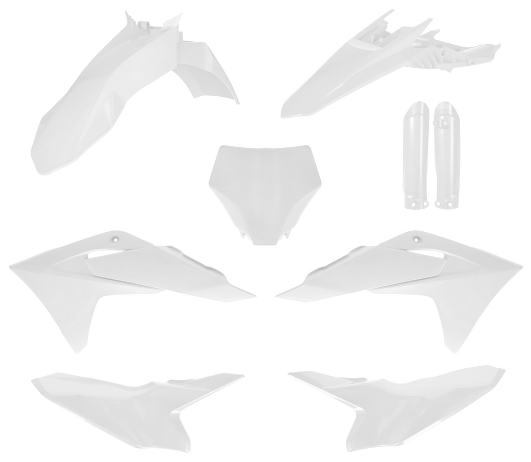 ACERBIS PLASTIC KIT GAS GAS MC50 24-26 WHITE