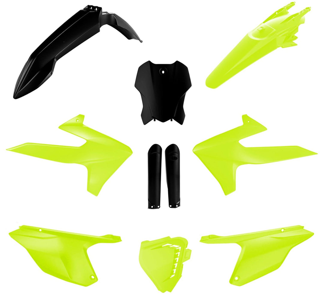 ACERBIS PLASTIC KIT TRIUMPH TF 24-26 BLACK YELLOW