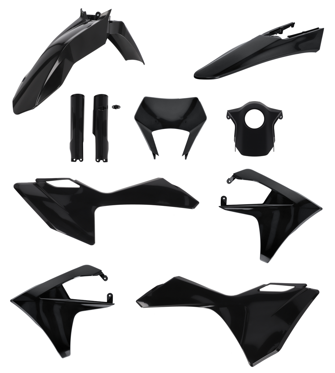 ACERBIS PLASTIC KIT GAS GAS EC 24-26 BLACK