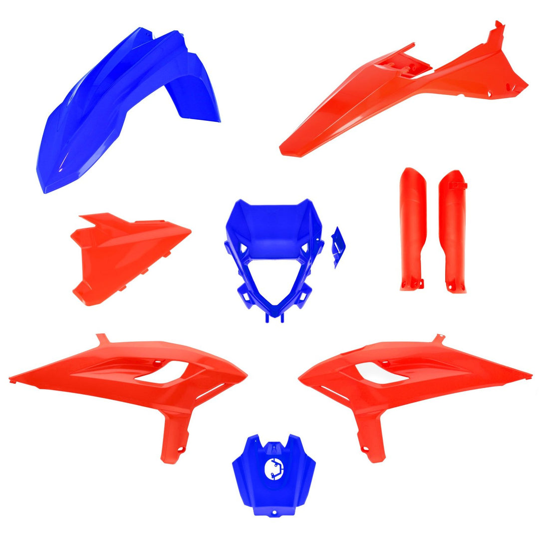 ACERBIS PLASTIC KIT BETA RR RACE X-PRO 25-26 RED BLUE