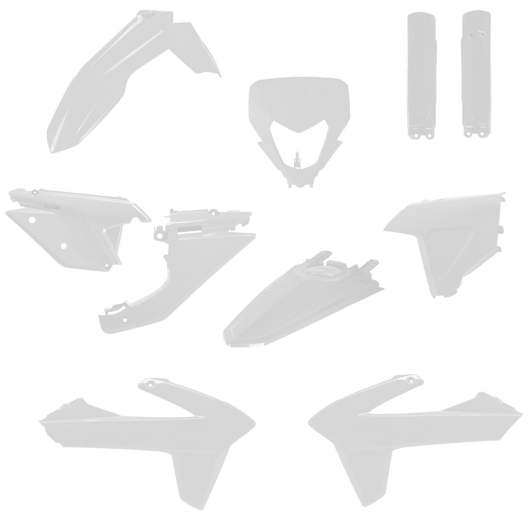 ACERBIS PLASTIC KIT SHERCO SE SEF 25-26 WHITE