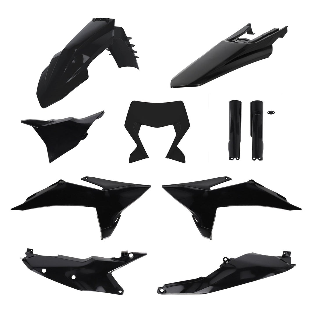 ACERBIS PLASTIC KIT KTM EXC EXCF 26 BLACK