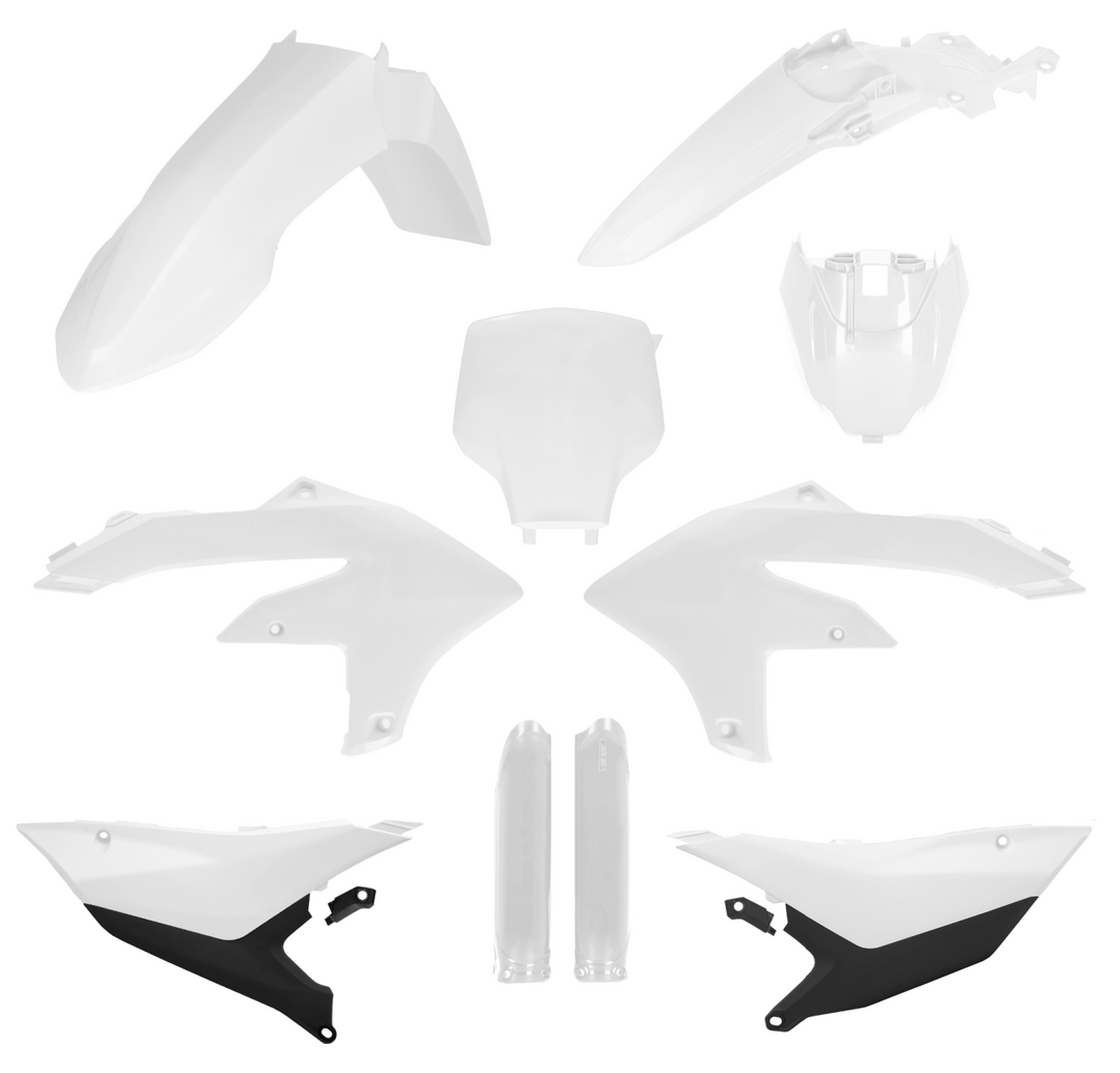 ACERBIS PLASTIC KIT YAMAHA YZF 450 26 WHITE BLACK