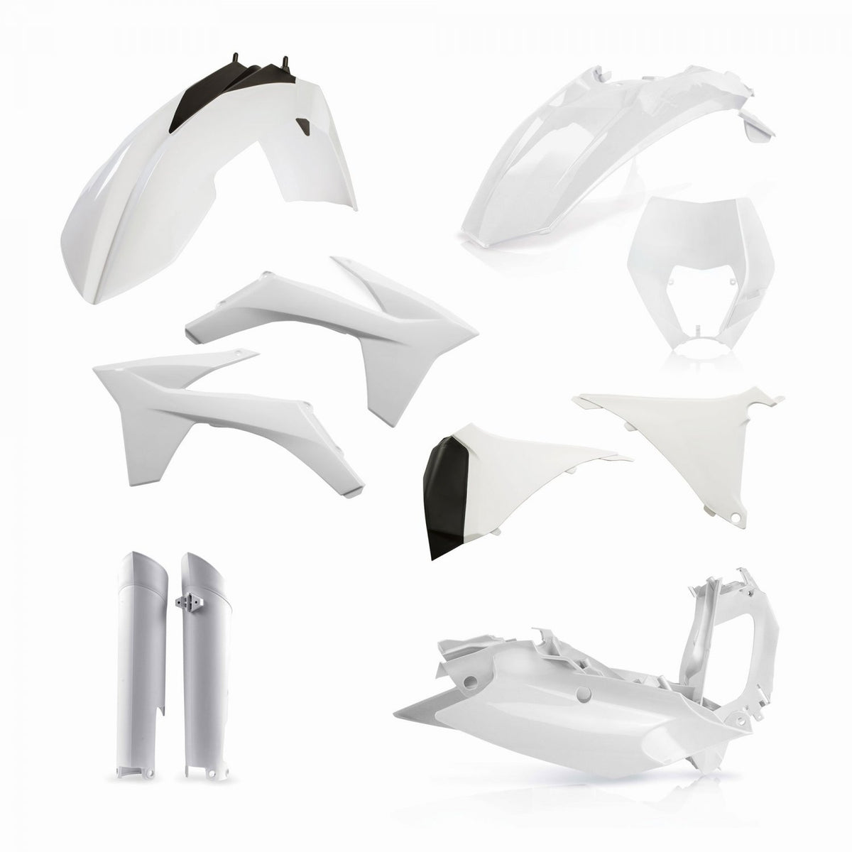 KTM EXC EXCF 12-13 WHITE