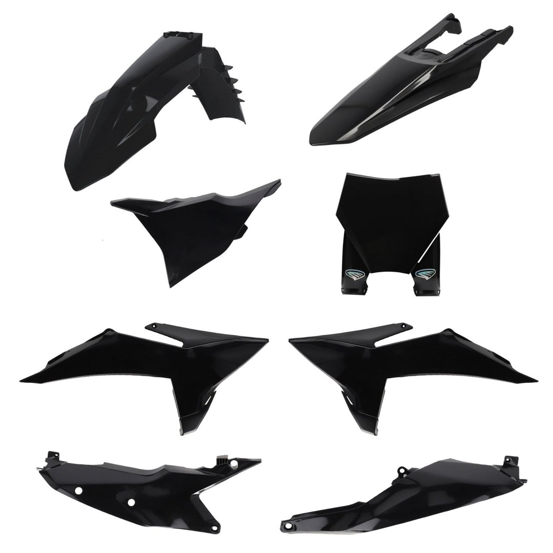 CYCRA PLASTIC KIT KTM SX SXF 25-26 BLACK