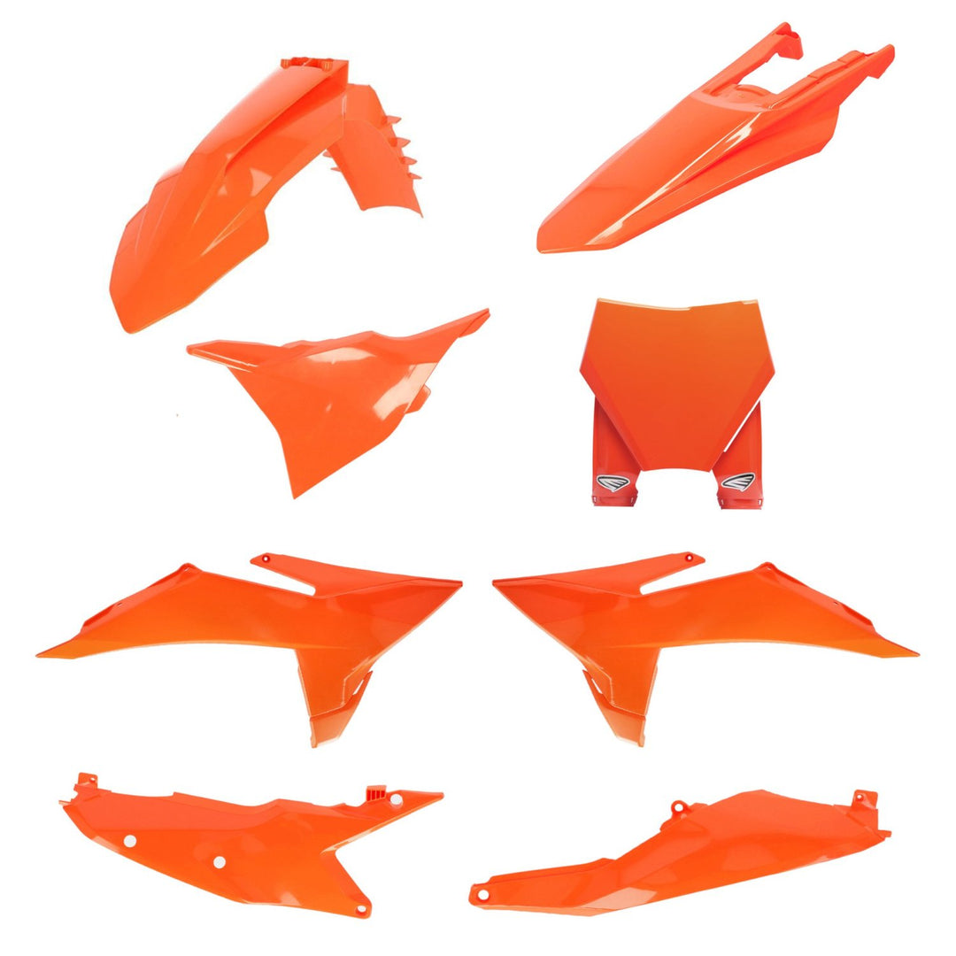 CYCRA PLASTIC KIT KTM SX SXF 25-26 ORANGE