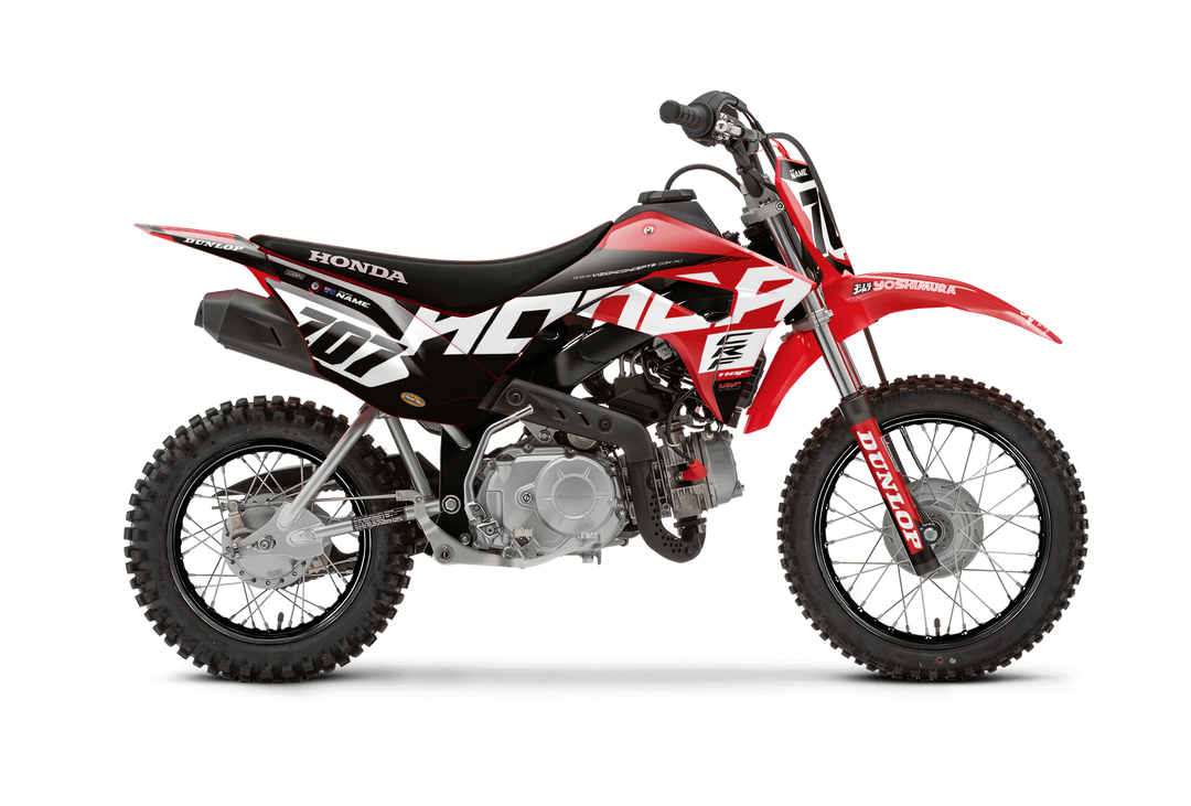 CRF110 - Legend Black/White Graphics Kit