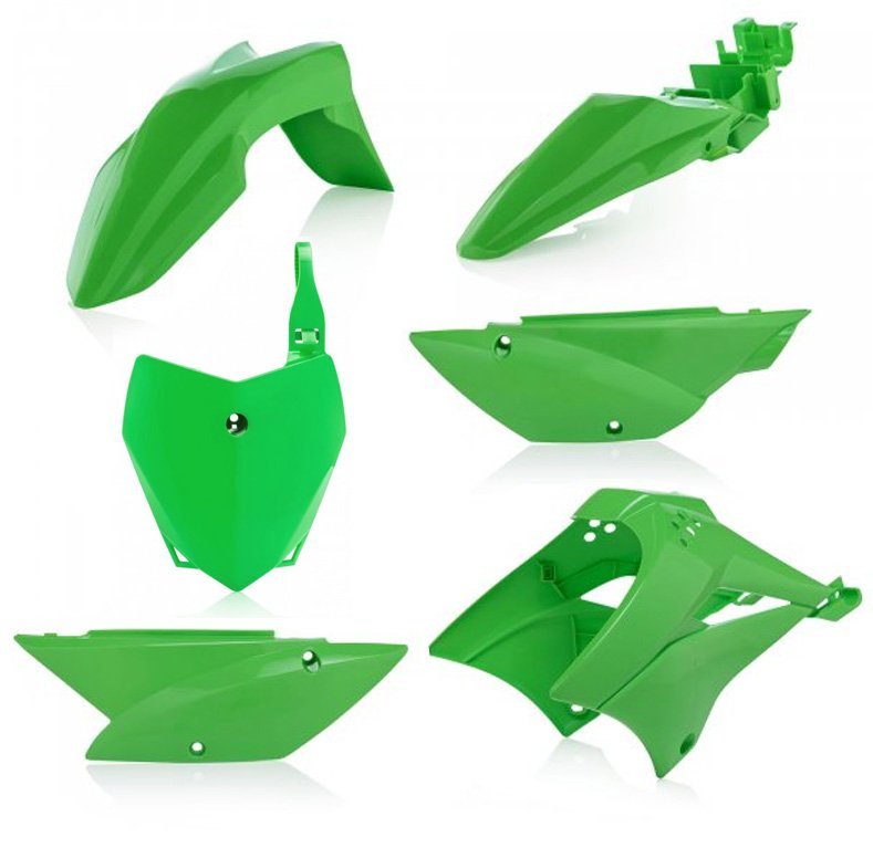 ACERBIS PLASTIC KIT FULL KAWASAKI KLX 110 10-26 GREEN