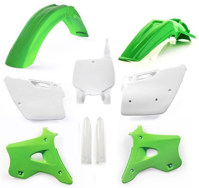 ACERBIS PLASTIC KIT FULL KAWASAKI KX 125 250  96-98 ORIGINAL