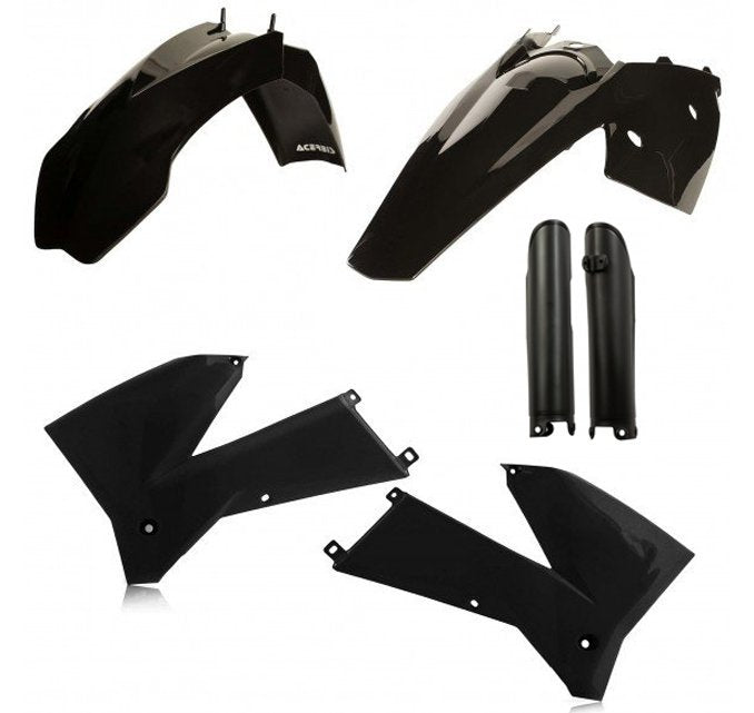 ACERBIS PLASTIC KIT FULL KTM SX SXF 05-06 BLACK