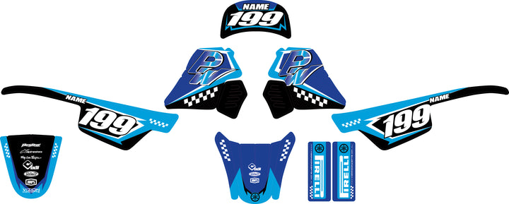 PEEWEE 50 - Craze Graphics Kit