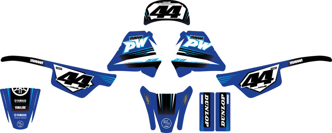 PEEWEE 50 - Factory 25 Graphics Kit
