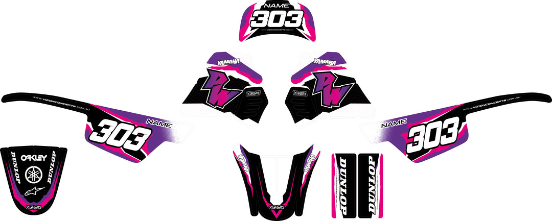 PEEWEE 50 - Flow Graphics Kit