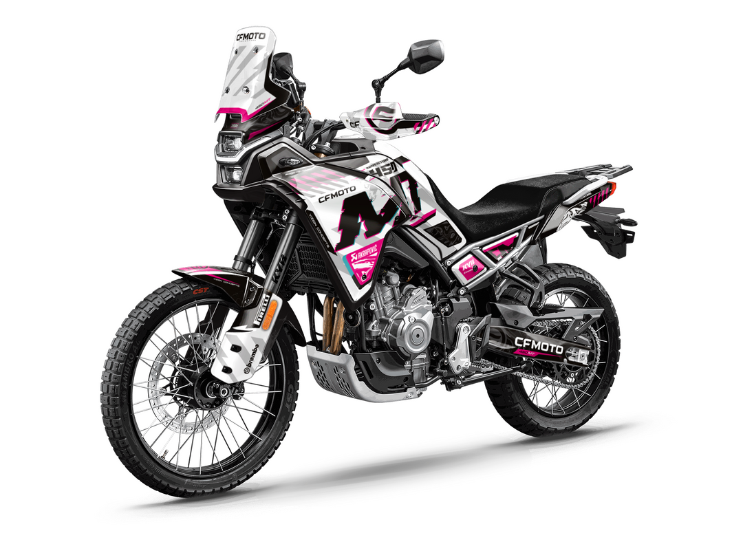 CF Moto MT450 - Glitch Graphics Kit