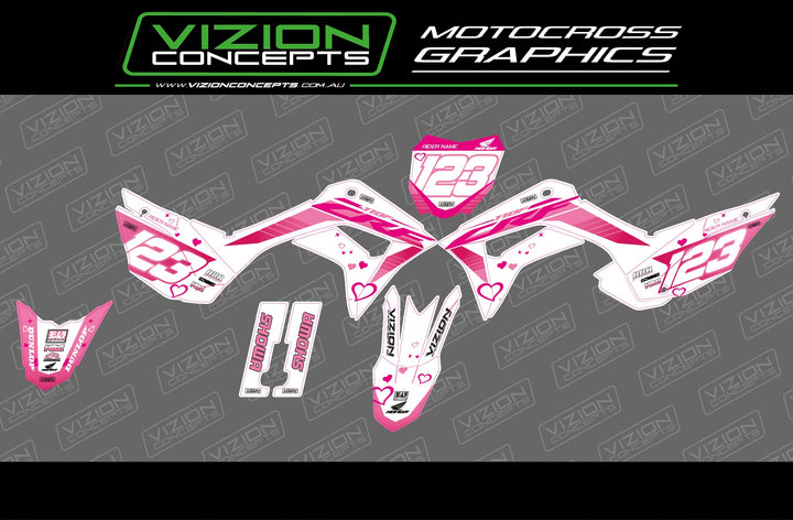 CRF110 -Hearts Graphics Kit