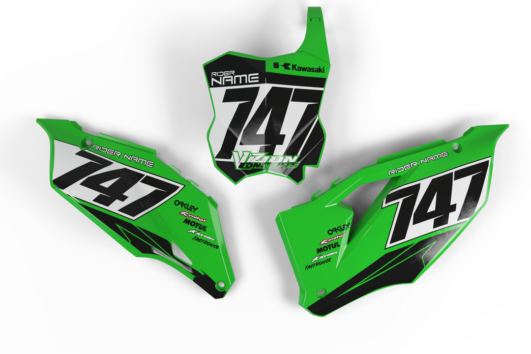 Kawasaki 'Vizion' Number Plates