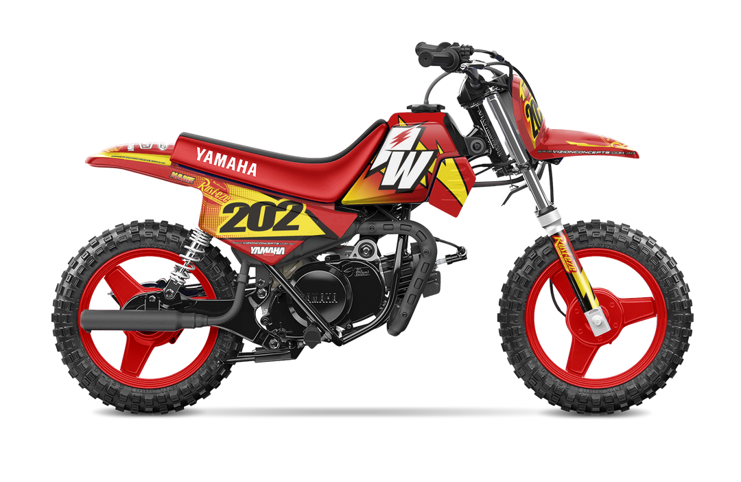 PEEWEE 50 - McQueen Graphics Kit
