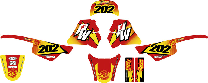 PEEWEE 50 - McQueen Graphics Kit