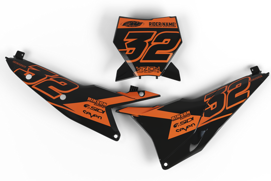 KTM Number Plates – Vizion Concepts