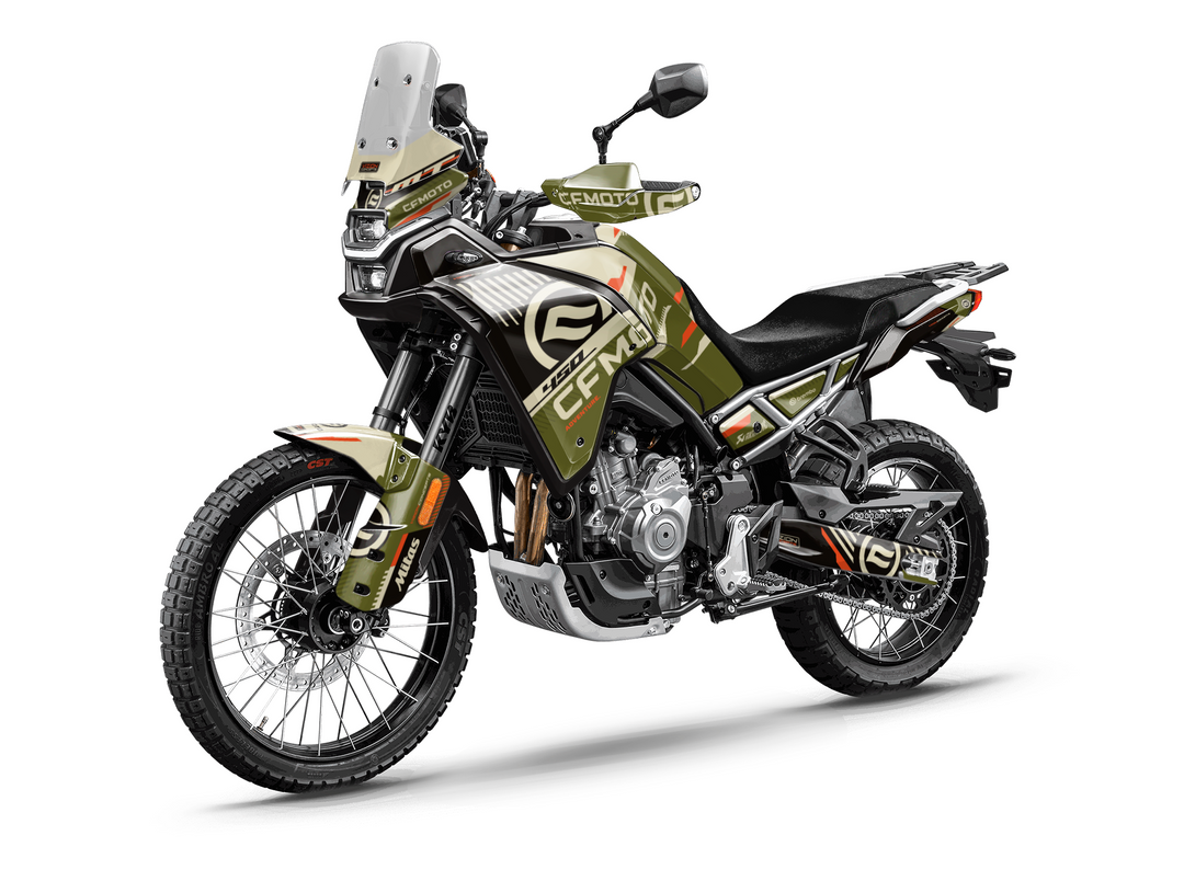 CF Moto MT450 - Offset Graphics Kit
