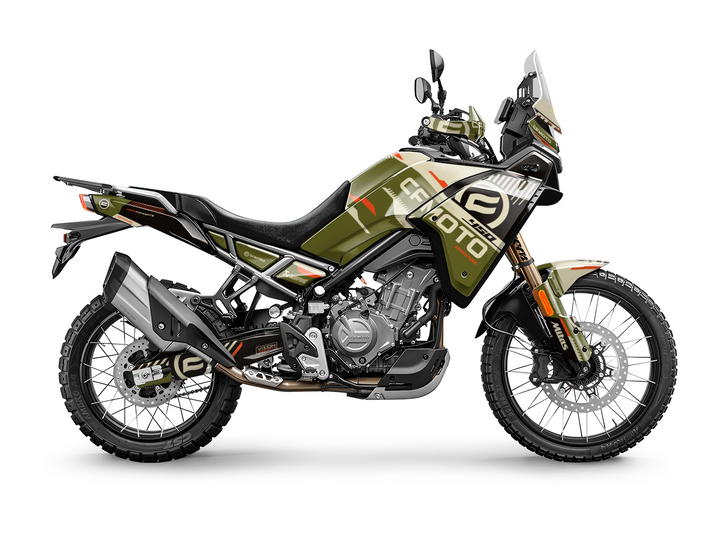 CF Moto MT450 - Offset Graphics Kit